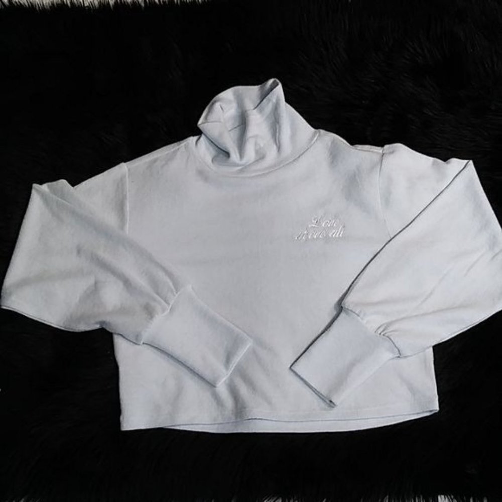 URBAN NATION XS BLUE SWEATER - Picture 6 of 11